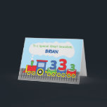 Große Grandson 3. Geburtstag farbenfrohe Bahnstrec Karte<br><div class="desc">Diese Karte wird nie versagt,  um jeden Urenkel,  die das für ihre 3. Geburtstagsfeier bekommen,  zu begeistern. Wenn Ihr Urenkel einer von denen ist,  die feiern werden,  dann sollte diese Karte zuerst und letzte Wahl für ihn sein.</div>