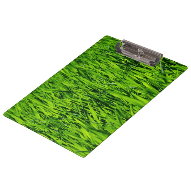 Große Grasblätter Klemmbrett (Schrägansicht)