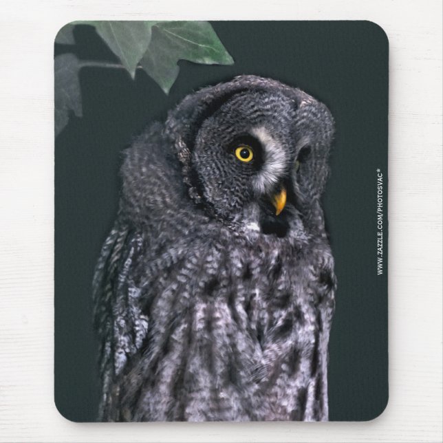 Große Grauschale Mousepad (Vorne)