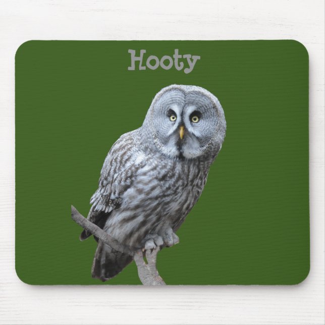 Große Grauschale Mousepad (Vorne)