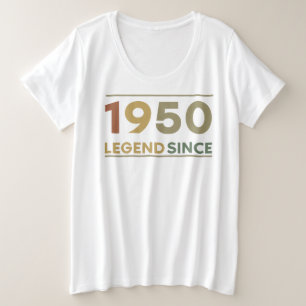 GROßE GRÖßE T-Shirt