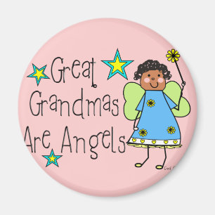 Große Großmütter sind die Engels-Geschenke Magnet