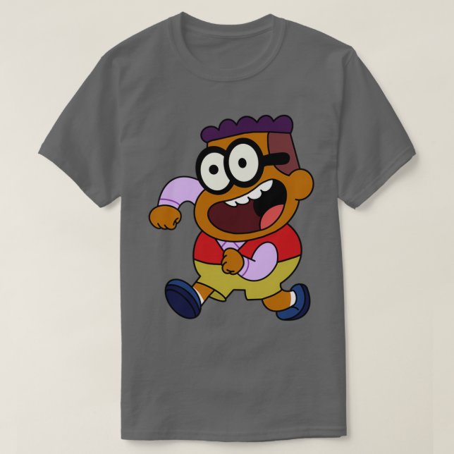 Große Grüntöne in der Stadt T-Shirt (Design vorne)
