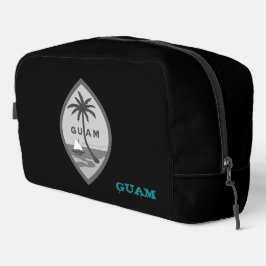 Große Guam-Tasche, guamaisches Wappen / Flagge Waschbeutel