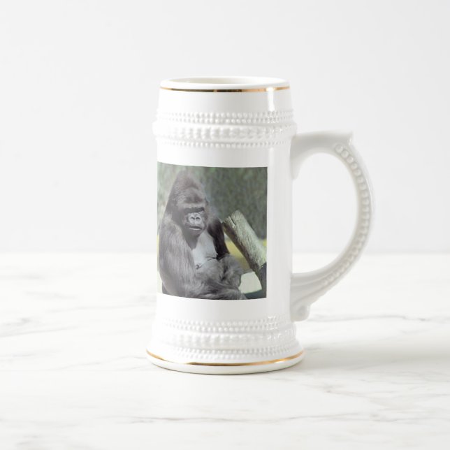 Große Gunns Gorilla-Tasse Bierglas (Rechts)
