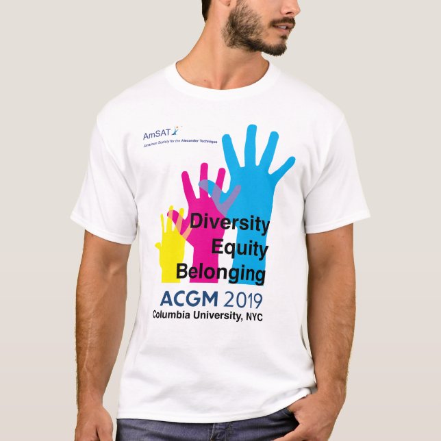 Große Handlogo mit Diversity, Eigenkapital, T-Shirt (Vorderseite)