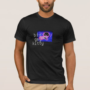 Große homosexuelle Miezekatze T-Shirt