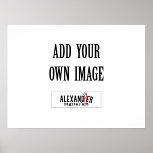 Große horizontale Zeichen Poster