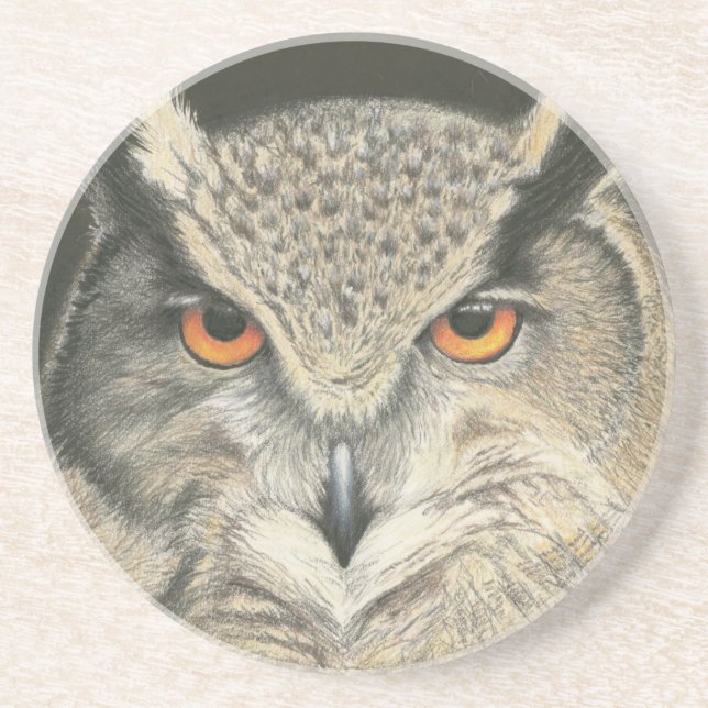 Große Hornschale Getränkeuntersetzer (Vorne)