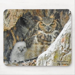 Große Hornschale Mousepad