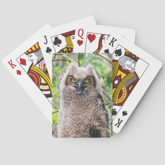 Große Hornschale Spielkarten (Rückseite)