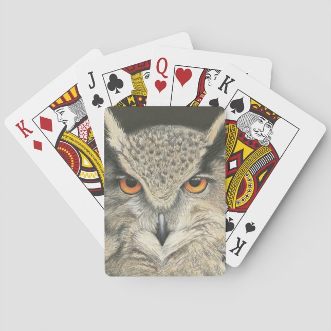 Große Hornschale Spielkarten (Rückseite)