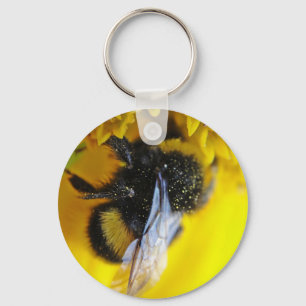 Große Hummel Schlüsselanhänger