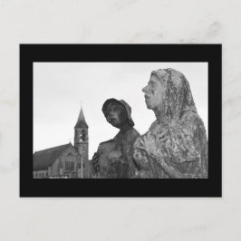 Große Hungersnot in Irland - Statuen in Dublin Postkarte