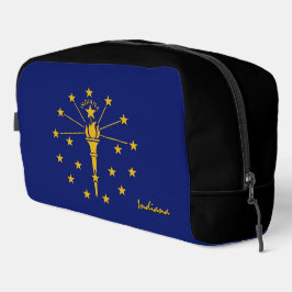 Große Indiana-Tasche, Mode, Indiana-Flagge Waschbeutel