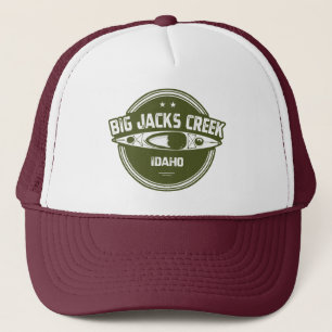 Große Jacke Creek Wild und Landschaftlicher Fluss  Truckerkappe
