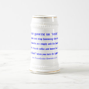 Große Kaffee-Tasse Bierglas