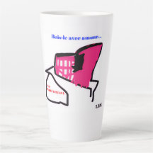 Große Kaffeetasse - Boom! Sie ist mit Liebe gemach