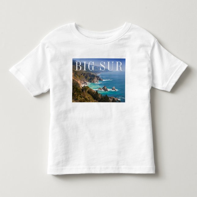 Große kalifornische Küste Kleinkind T-shirt (Vorderseite)