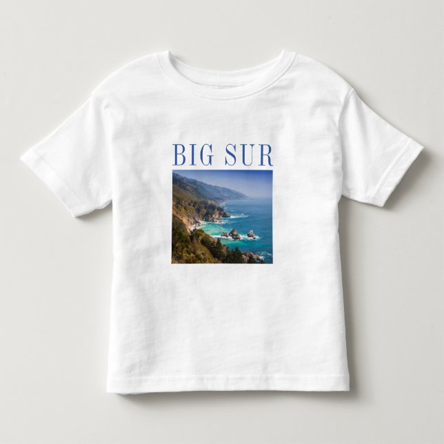 Große kalifornische Küste Kleinkind T-shirt (Vorderseite)