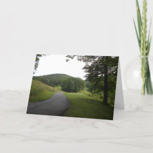 Große Kanu-Gruß-Karte Karte