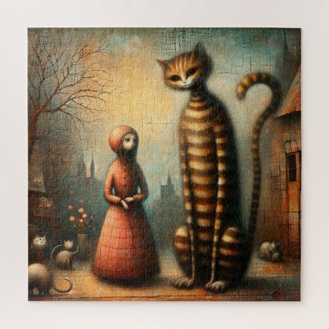 Große Katze (Vertikal)