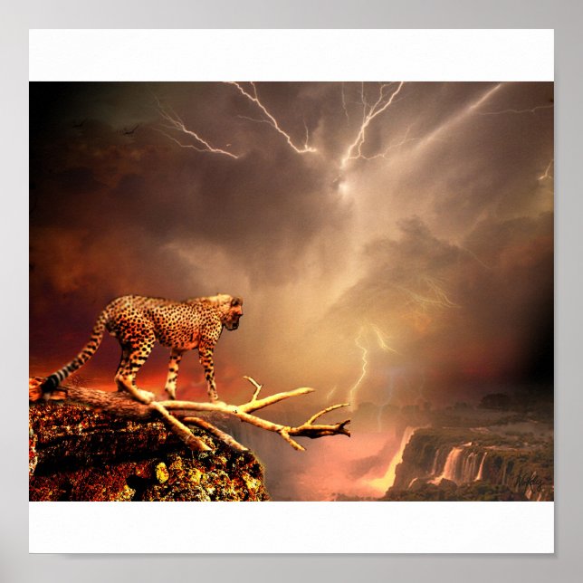 GROSSE KATZE POSTER (Vorne)