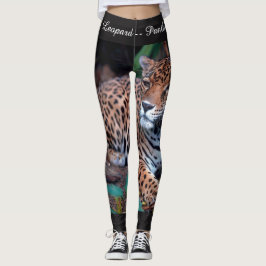 Große Katzen-kundenspezifische Leggings: Jaguar Leggings