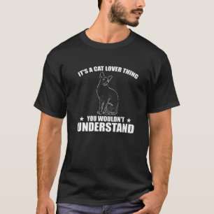 Große Katzen und Kätzchen, die Sprichwort Lover ha T-Shirt