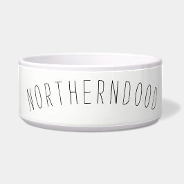 Große Keramik-Hundeschüssel Napf