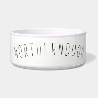 Große Keramik-Hundeschüssel Napf