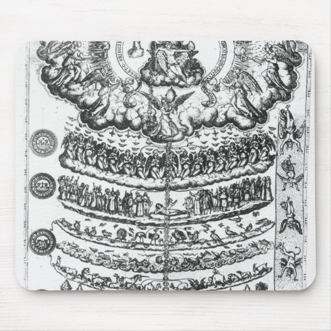 Große Kette des Seins von 'Retorica Christiana Mousepad (Vorne)