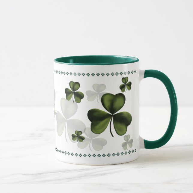 Große Kleeblatt-Tasse Tasse (Rechts)