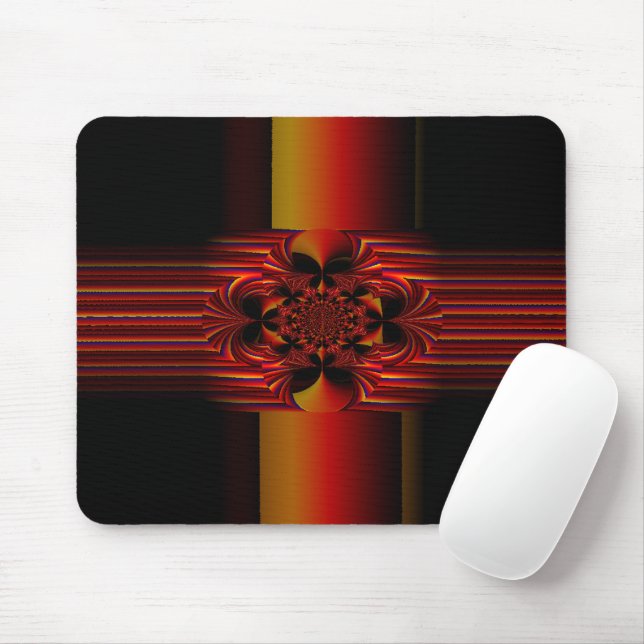 Große kleine Streifen mit Bogen Mousepad (Mit Mouse)