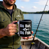 Große Köder Große Fische Lustiger Angel-Sport