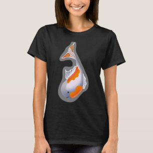 Große Koii T-Shirt
