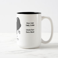 Große Krähen-Tasse