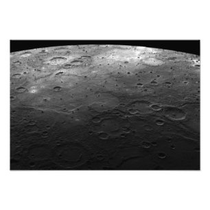 Große Krater auf dem Planeten Mercury Fotodruck