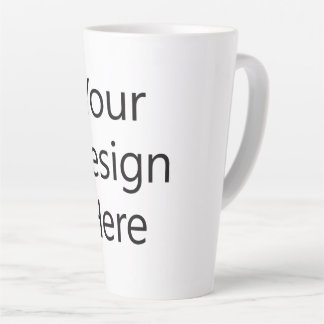 Große Latte-Tasse 17oz Milchtasse