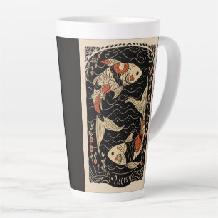 Grosse Latte Tasse Fisces Celestis Zodiac Art