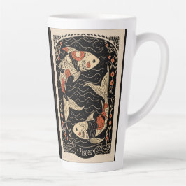 Grosse Latte Tasse Fisces Celestis Zodiac Art