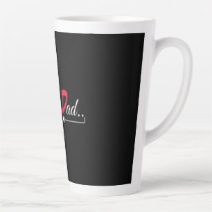 Große Latte-Tasse Milchtasse