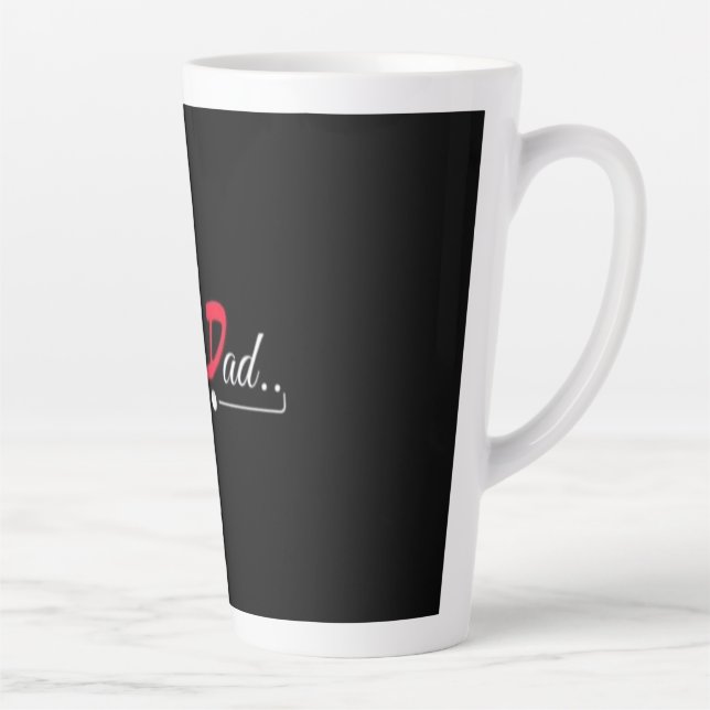Große Latte-Tasse Milchtasse (Rechts)
