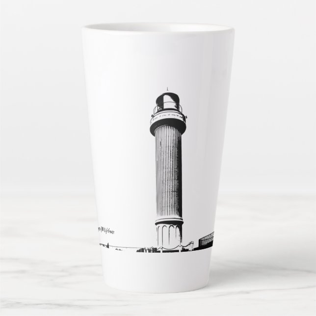 Große Latte-Tasse Milchtasse (Vorderseite)