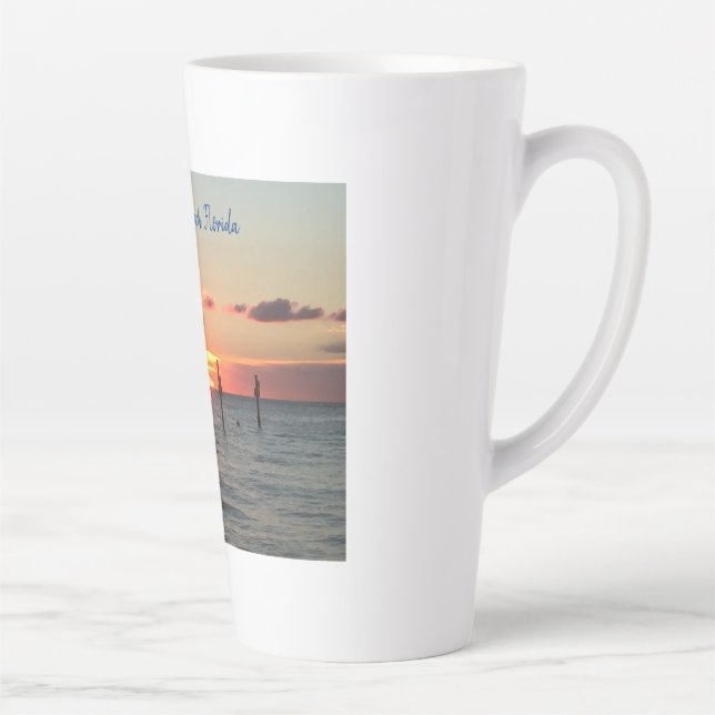 Große Latte Tasse von Clearwater Beach, Florida (Rechts)