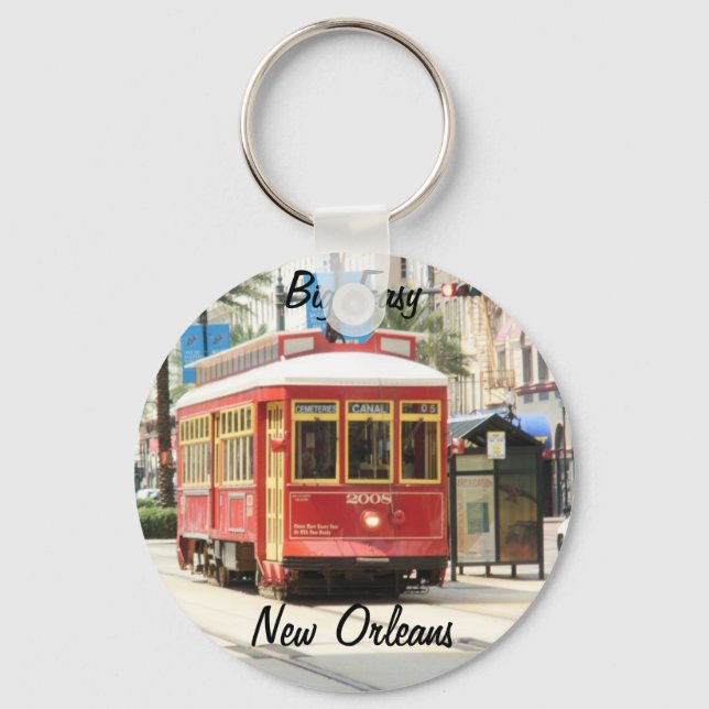 GROSSE LEICHT, NEUE ORLEANS STREETCAR SCHLÜSSELANHÄNGER (Vorderseite)
