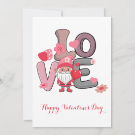 Große Liebe Valentinstag Geschenkkarte Einladung