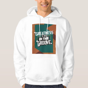 Größe liegt im Gespür Hoodie