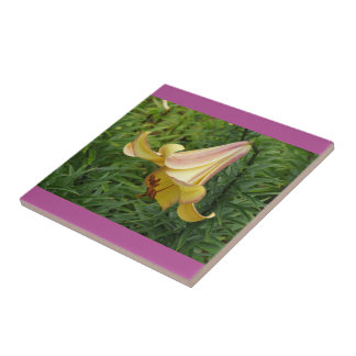 Große Lilie Dekorative Fliese