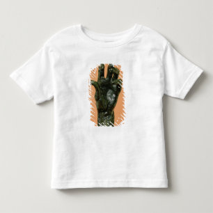 Große links Hand (Bronze) Kleinkind T-shirt